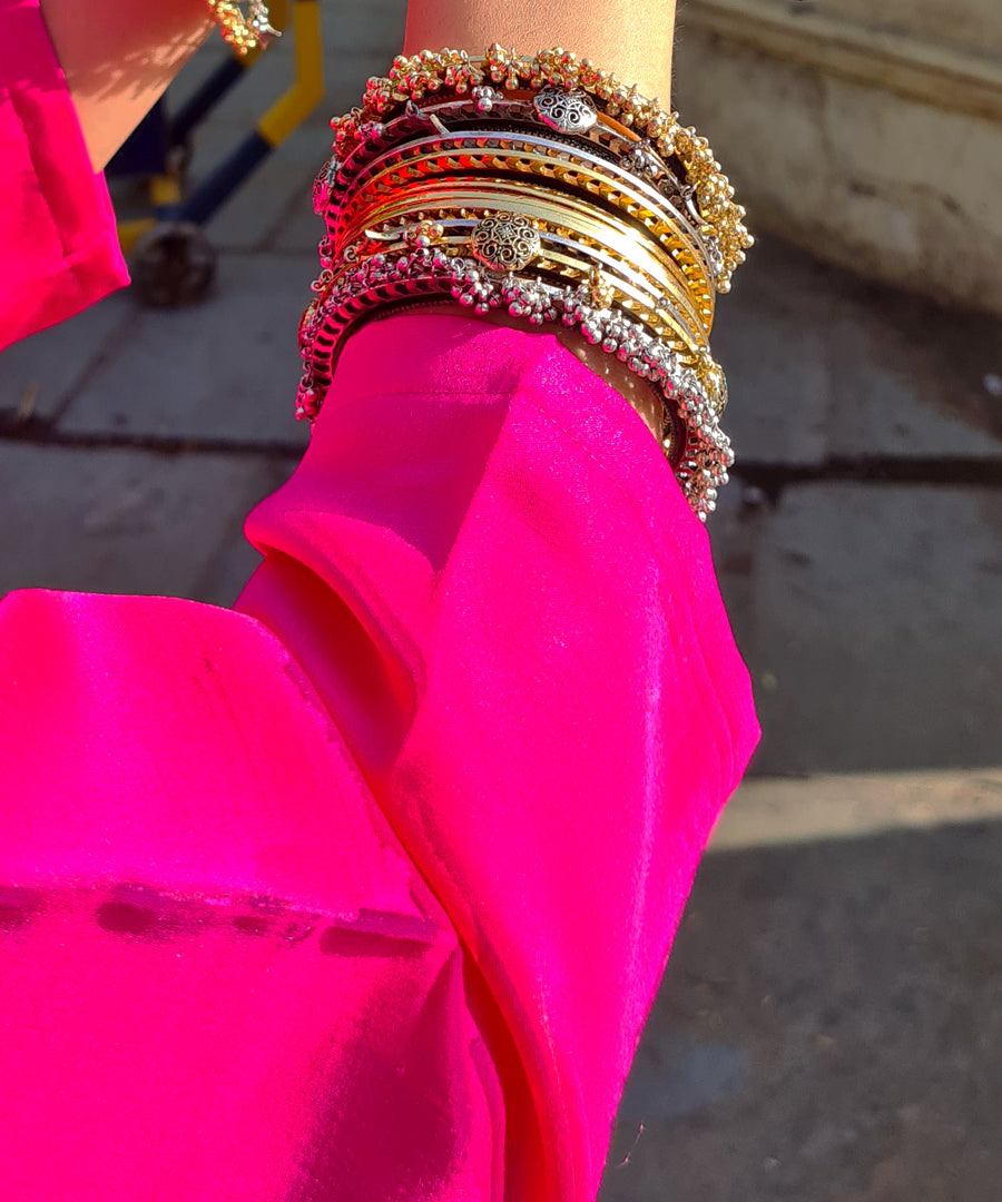Golden Thar Ghungroo Bangle