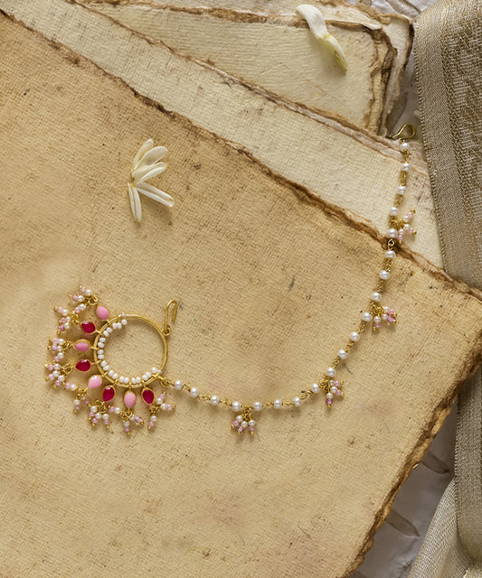 Pink Feroza Gulaabi Nikka Nath