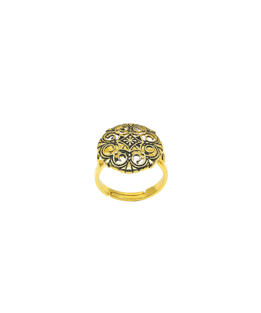 Golden Thar Reth Binti Ring