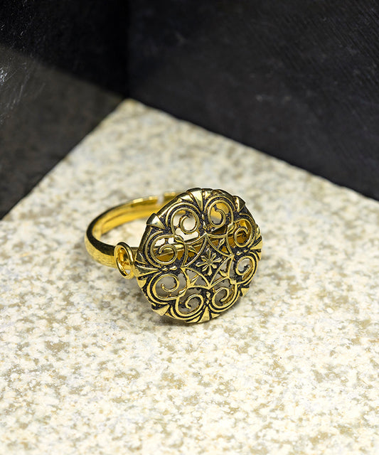 Golden Thar Reth Binti Ring
