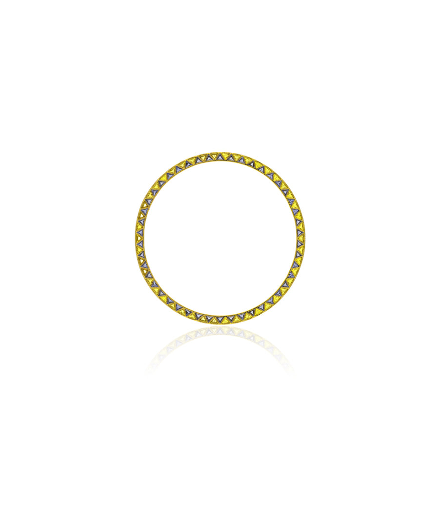 Purple Gul Enamel Bangle