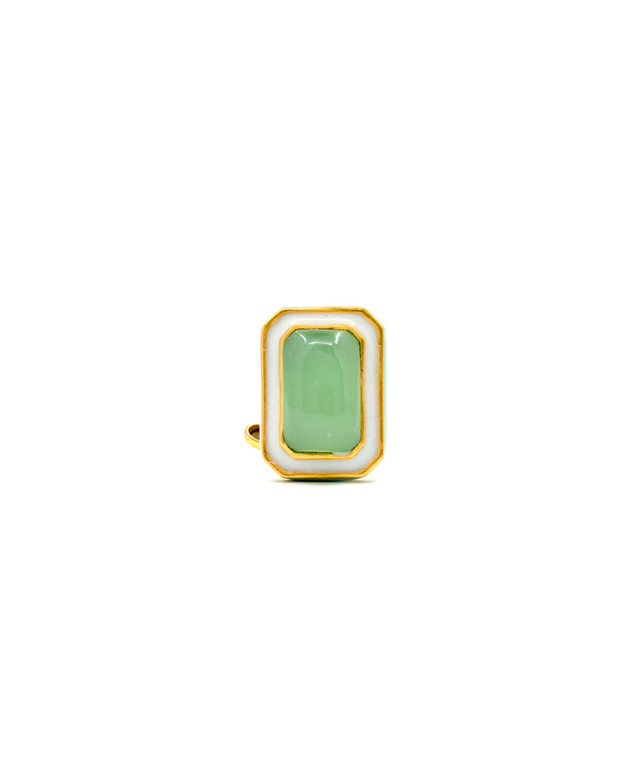 Foggy Green Tranquil Vitamin Sea Cufflinks