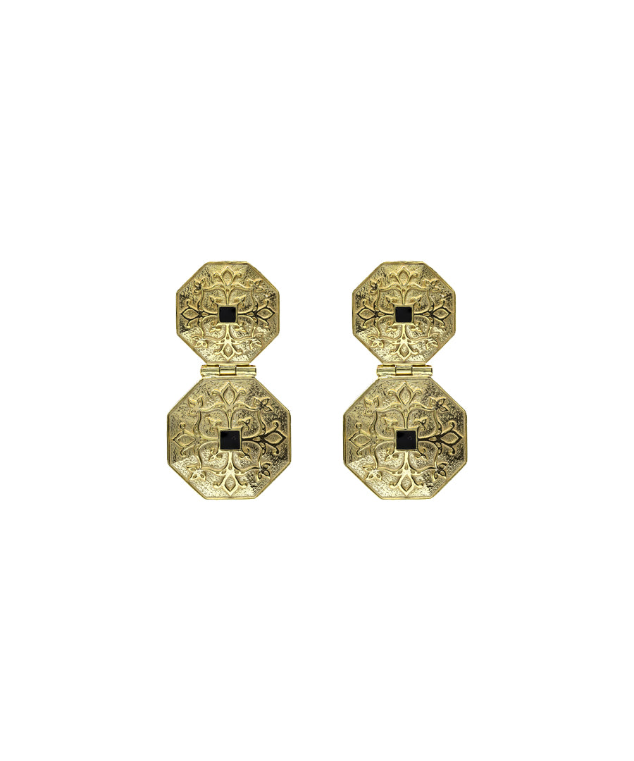 Golden Goonj Maru Surlio Earrings
