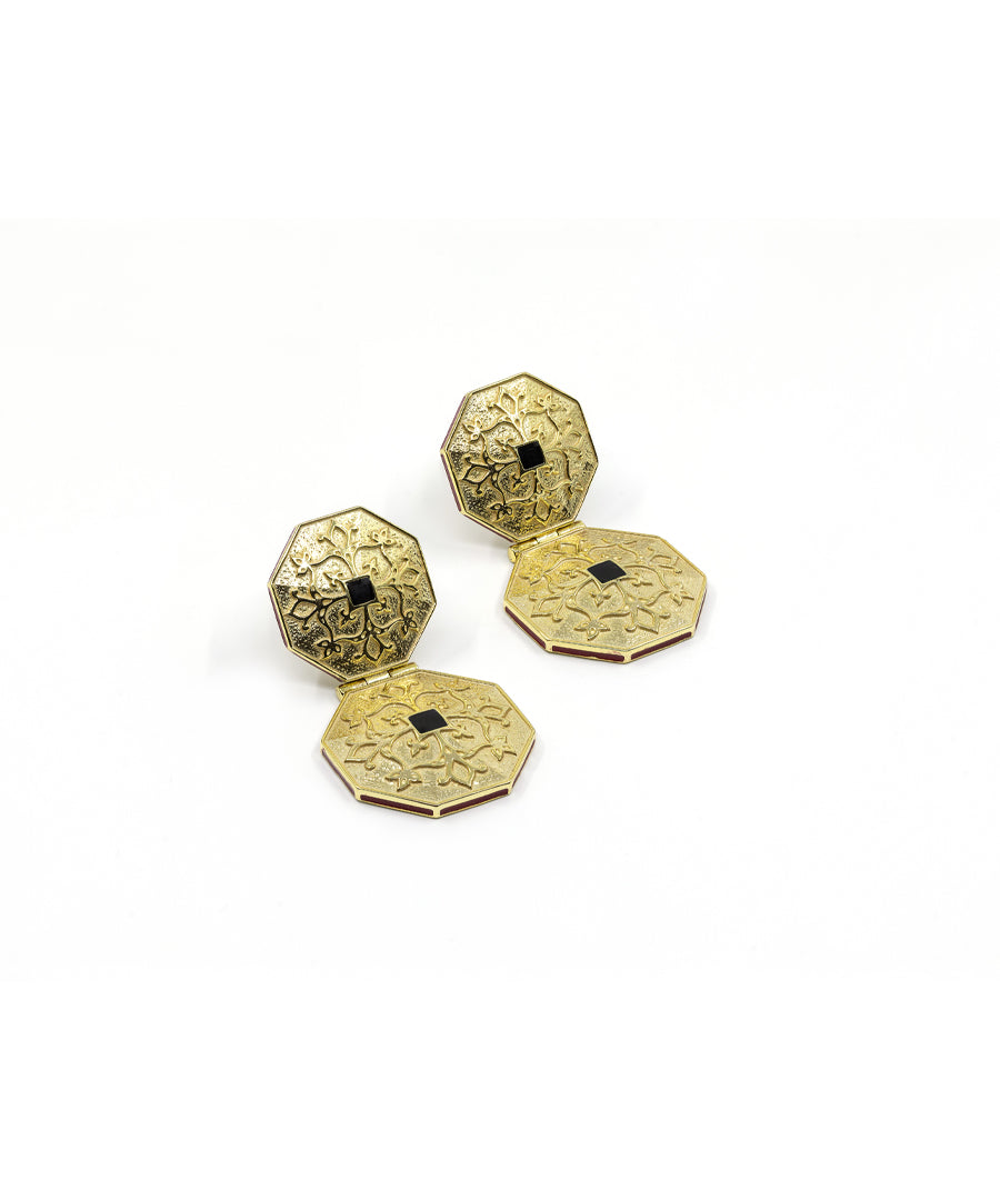 Golden Goonj Maru Surlio Earrings