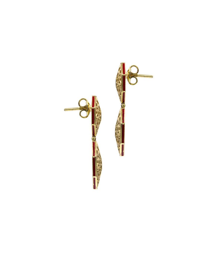 Golden Goonj Maru Surlio Earrings