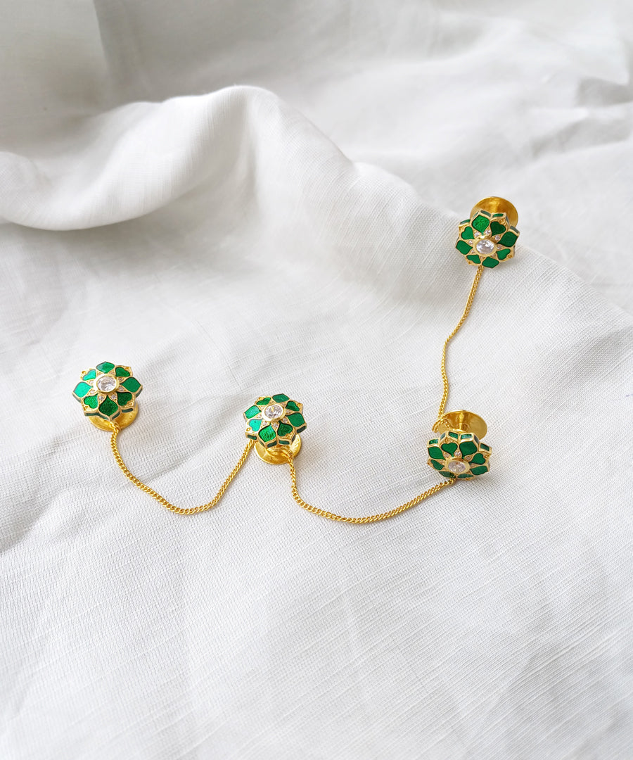 Enamel kurta buttons. Rajwada kurta buttons.