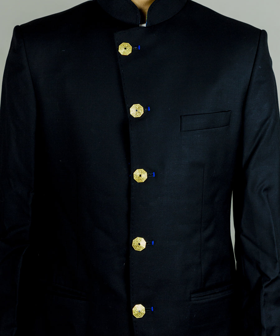 Golden/Black Goonj Sherwani Buttons