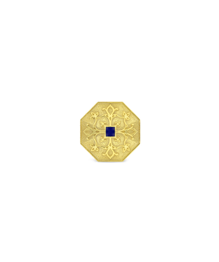 Golden/Blue Goonj Sherwani Buttons