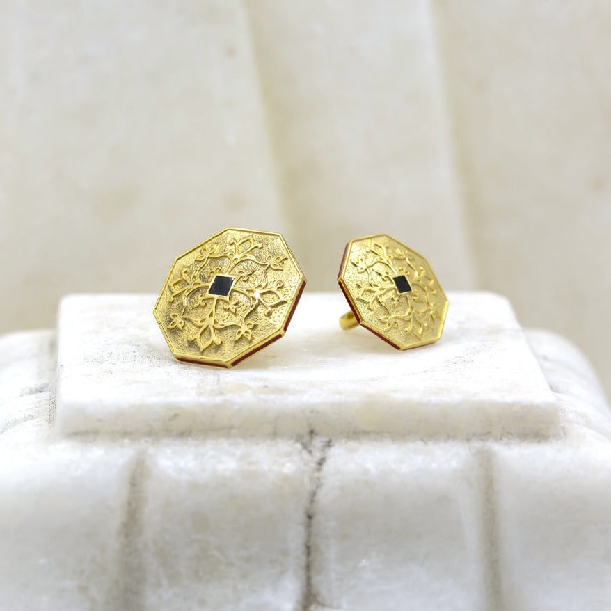 Golden/Black Goonj Sherwani Buttons