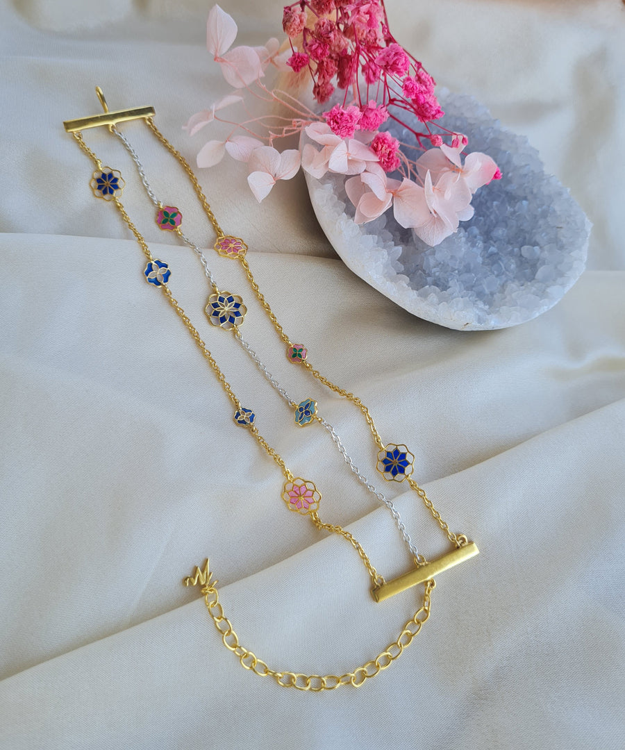Gul Mudita Stud Earrings & Gul Chain Bracelet