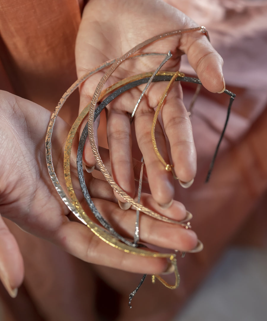 Rose Gold Untamed Hasli Choker Necklace