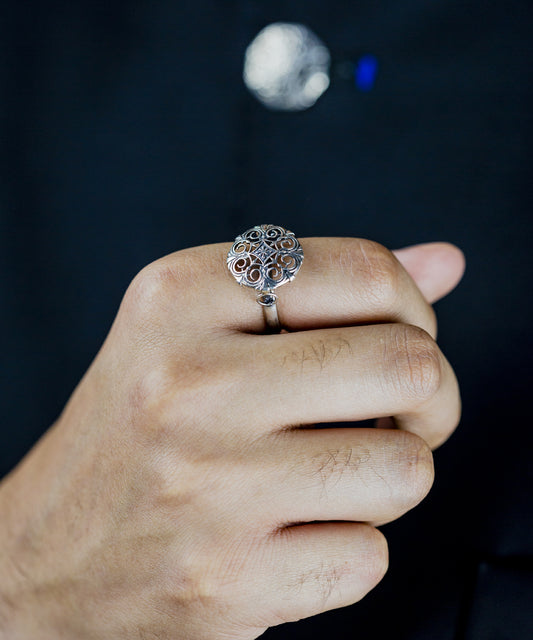 Silver Thar Reth Binti Ring