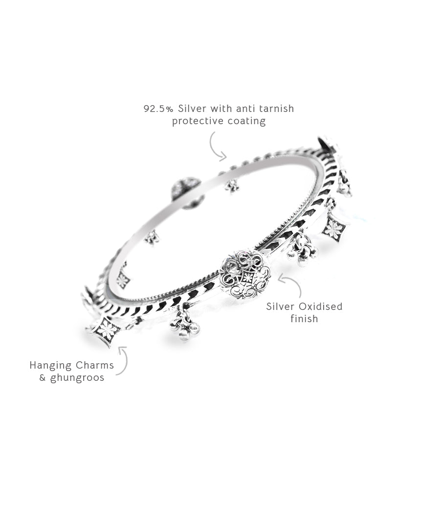 Detail specification of charm stylish bangles from scent of thar collection.