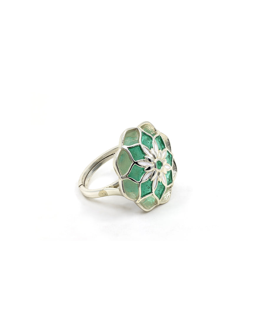Green Gul Azizi Ring