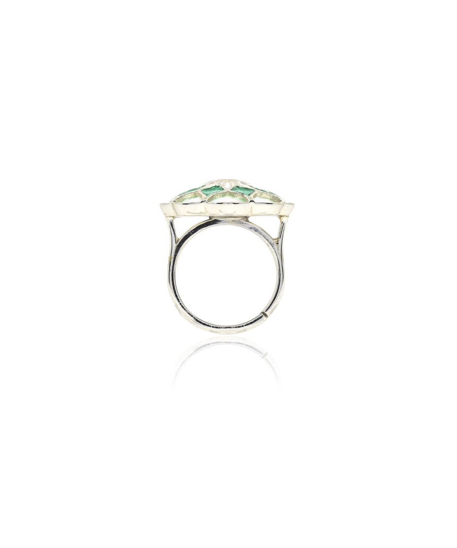 Green Gul Azizi Ring