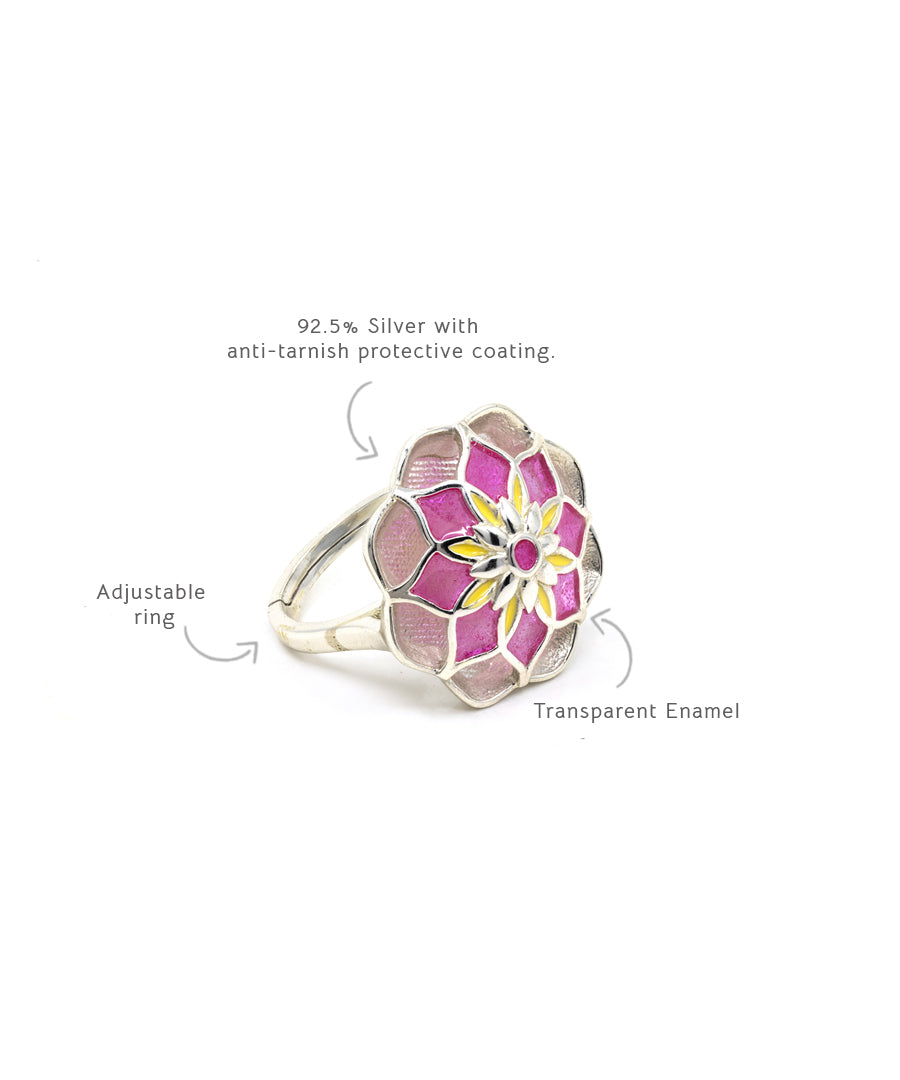 Pink Gul Azizi Ring