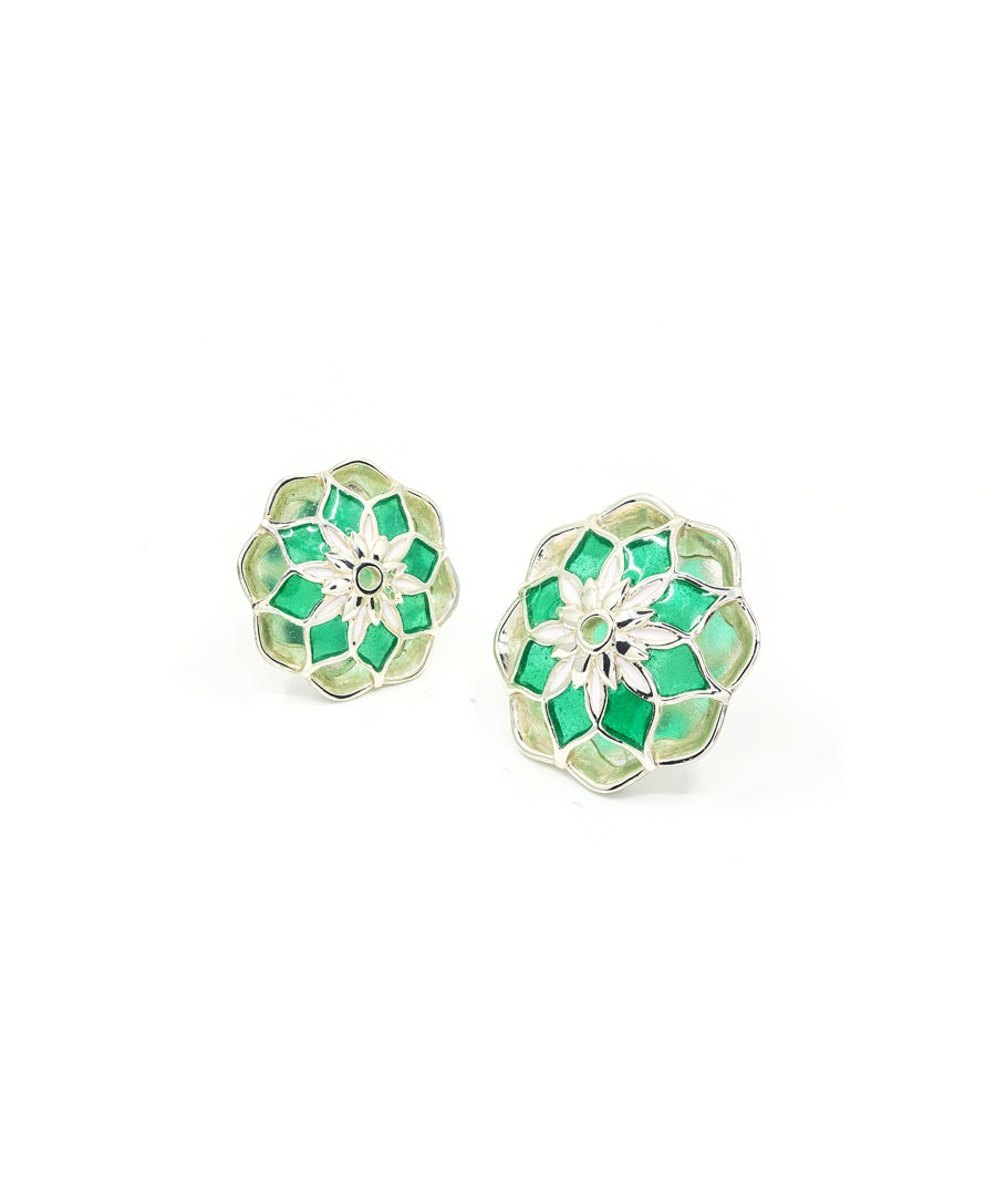 Green Gulaal Sherwani Buttons