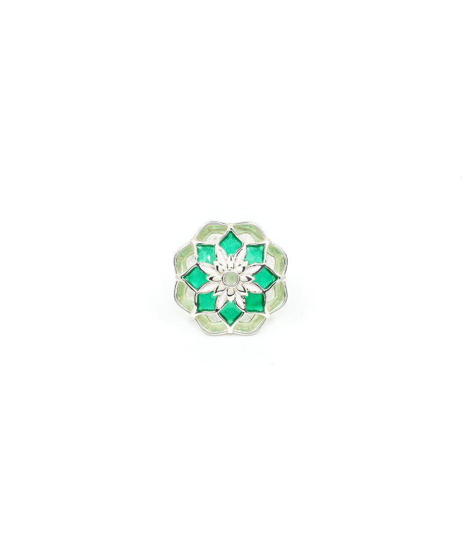 Green Gulaal Sherwani Buttons
