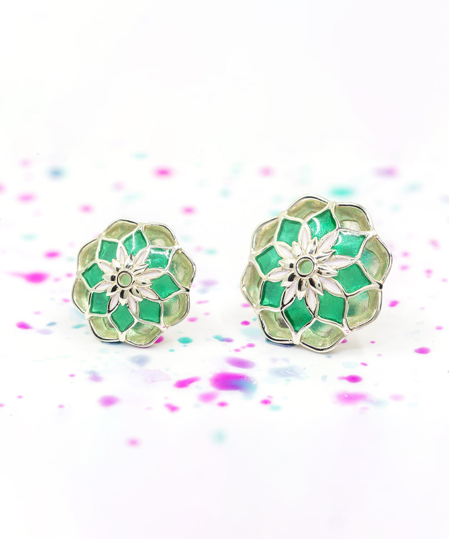 Green Gulaal Sherwani Buttons