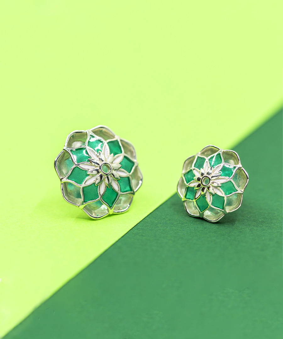 Green Gulaal Sherwani Buttons