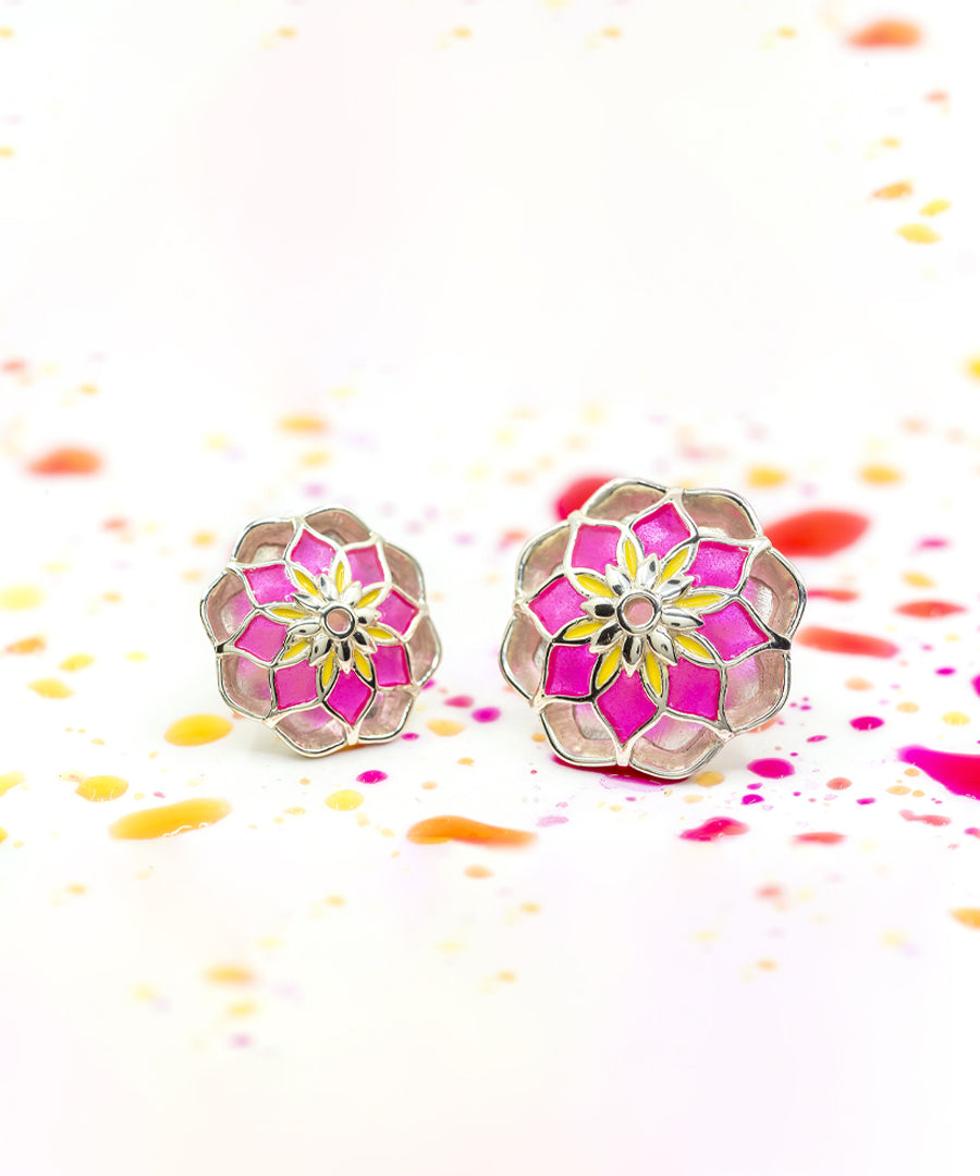 Pink Gulaal Sherwani Buttons