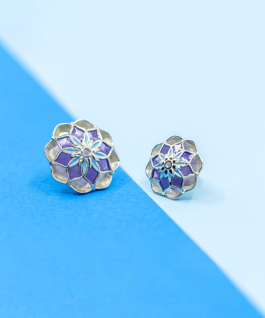 Purple Gulaal Sherwani Buttons