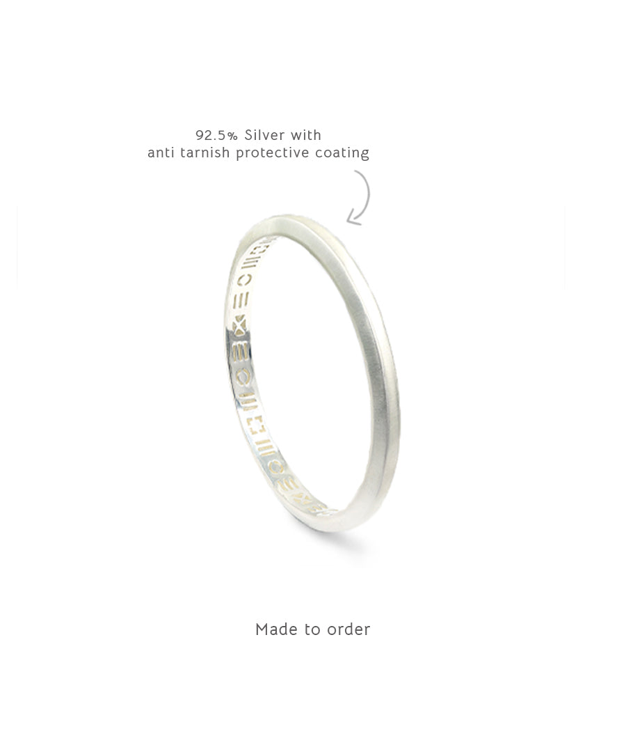 Made to order cuff bracelet for men.