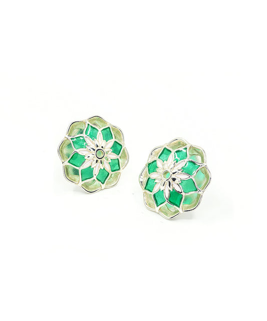 Green Gul Youthika Stud Earrings