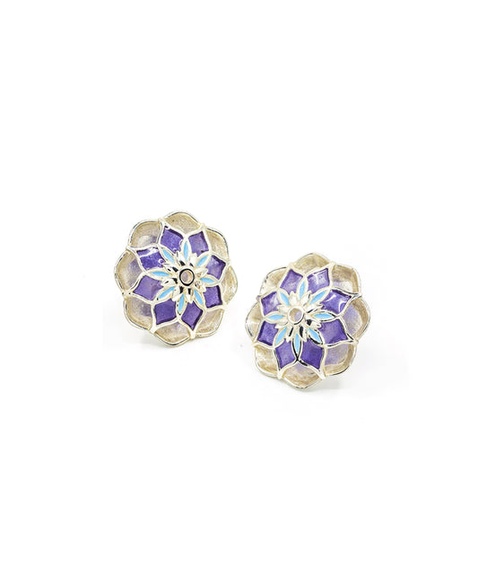 Purple Gul Youthika Stud Earrings