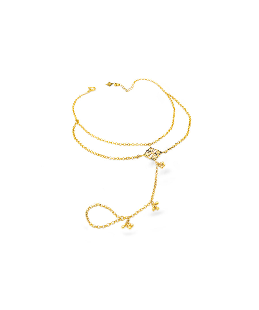Golden Thar Banjara Payjeb Anklet