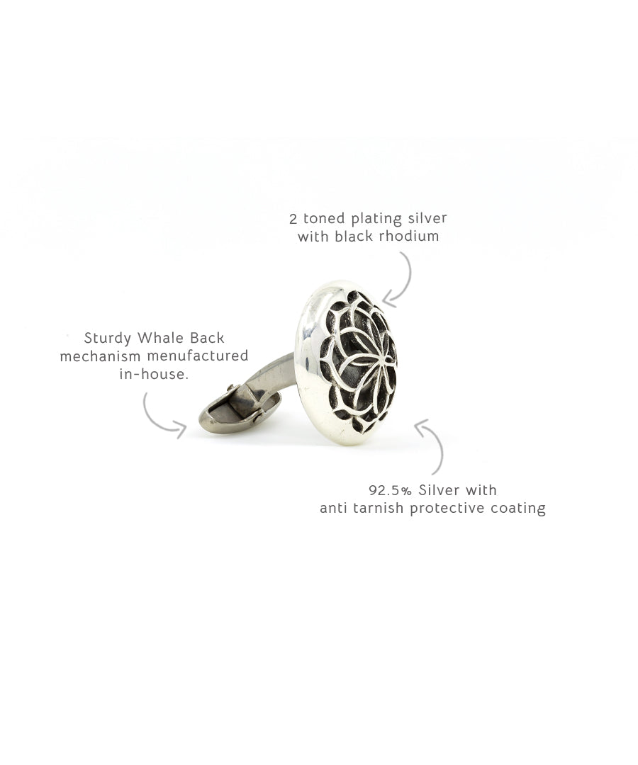 Black Glimpse Cufflinks