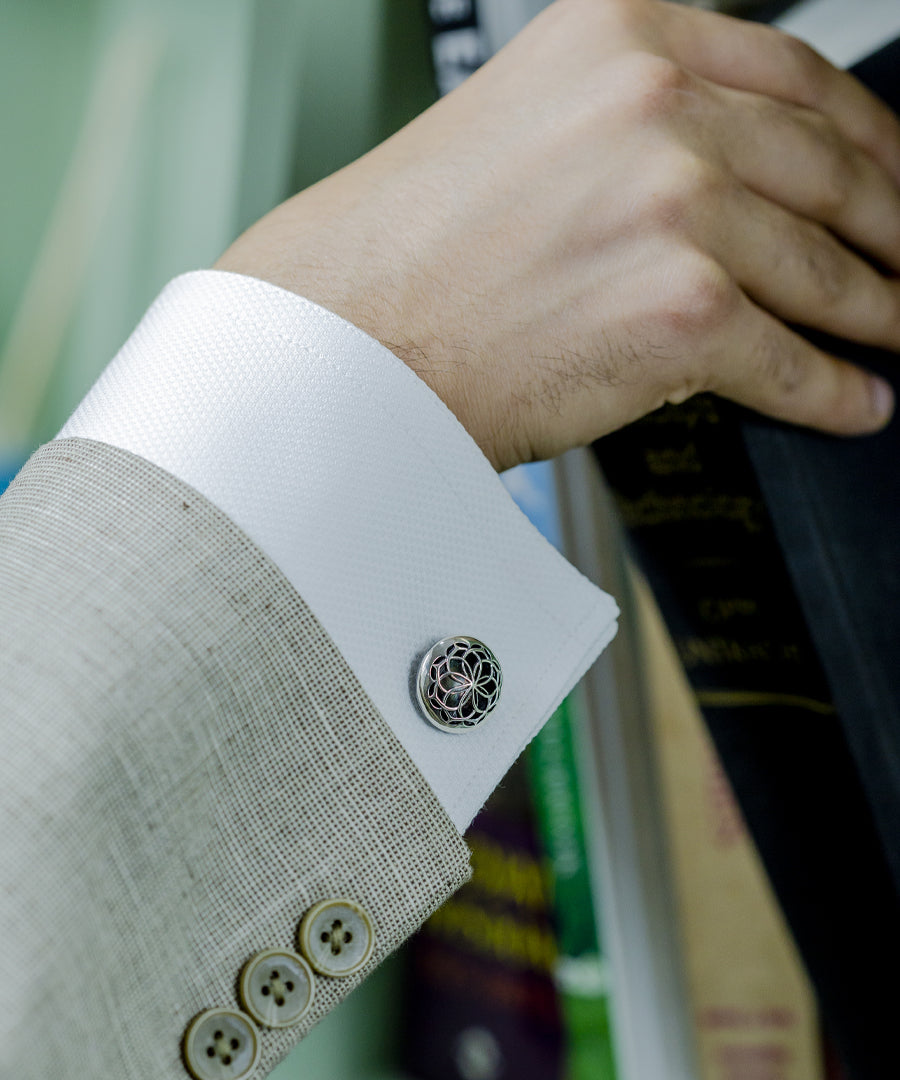 Black Glimpse Cufflinks