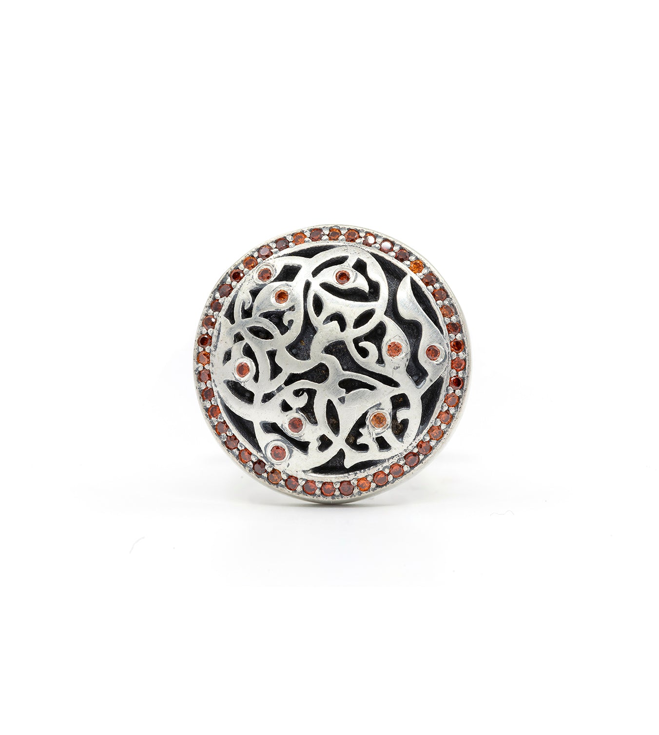 Orange Bodhi Cufflinks