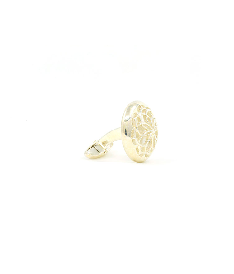 Silver Glimpse Cufflinks