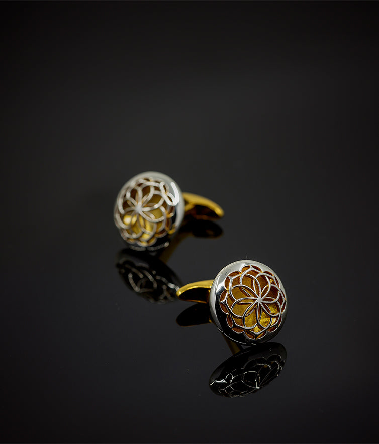 Gold Glimpse Cufflinks