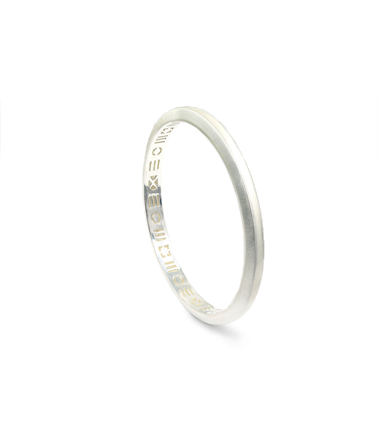 925 silver tarnishfree bangle bracelet for men.