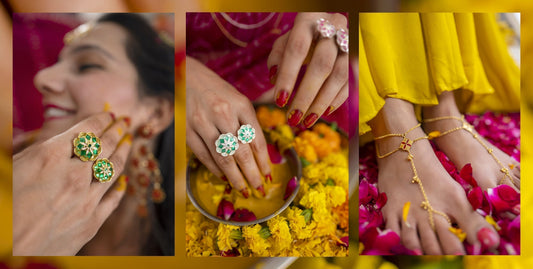 Flower Jewellery for Haldi : Make a Statement That Blooms for a Lifetime with Gul by Manner