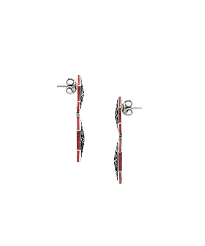 Silver Goonj Maru Surlio Earrings