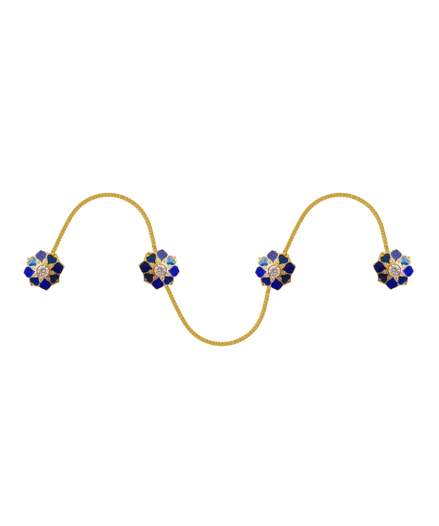 Rajwada Kurta Buttons With Pocket Square - Gift Box For Men - Sterling Silver