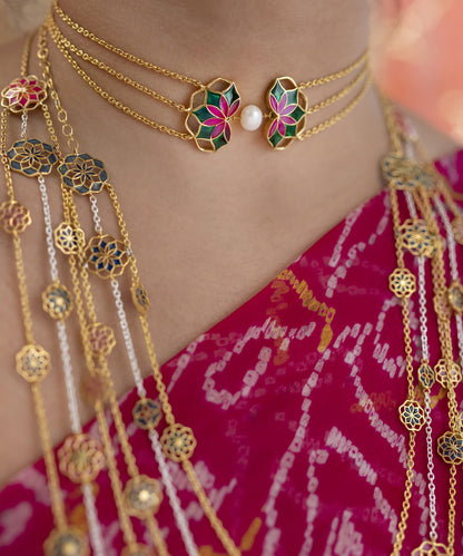 Green Gul Nuwwar Choker