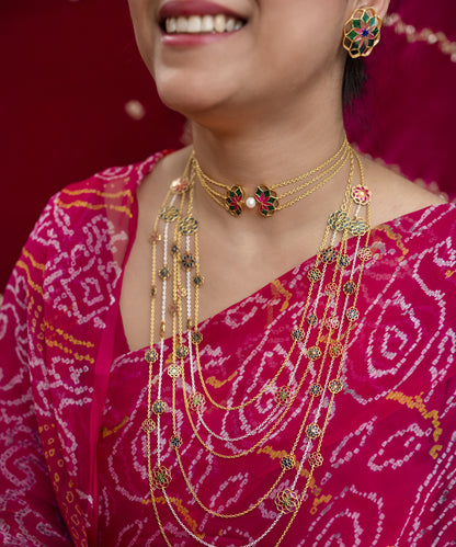Green Gul Nuwwar Choker
