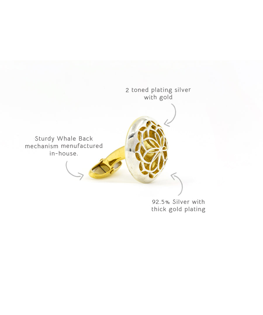 Glimpse Cufflinks & Gul Chain