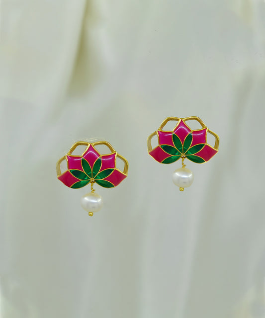 Rani Gul Half Stud Earrings