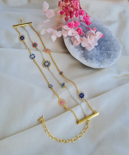 Gul Mudita Stud Earrings & Gul Chain Bracelet