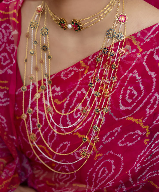 Golden Gul Zaira Chain Necklace