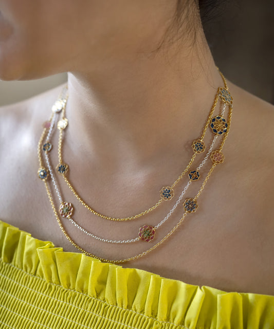 Golden Gul Zaira Chain Necklace