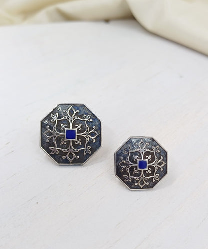 Silver/Blue Goonj Sherwani Buttons