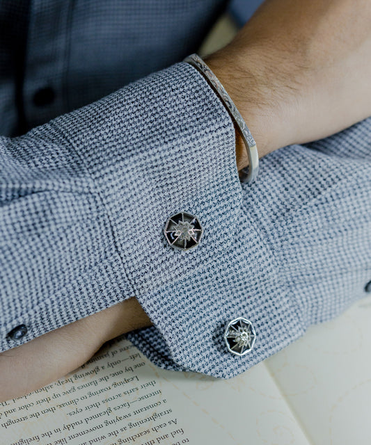 Black Dhoop Chaon Cufflinks