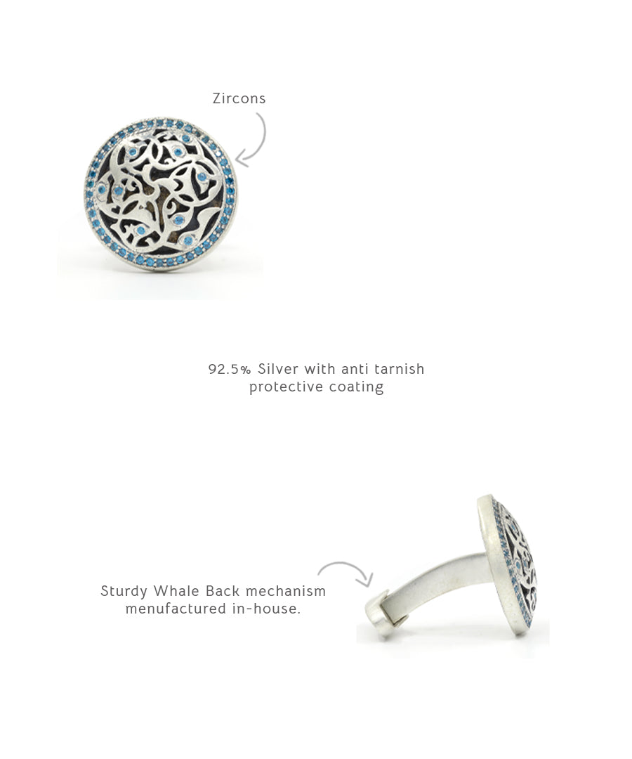 Blue Bodhi Cufflinks