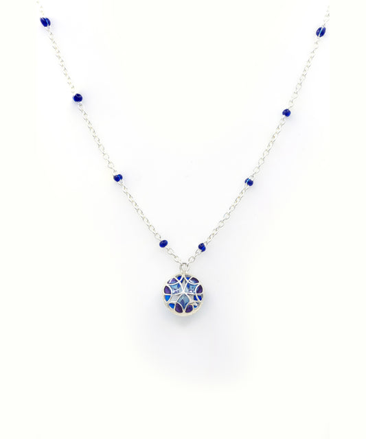 Chaos Charm Neckchain Blue